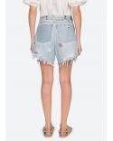 SHORT MARION DENIM BLUE