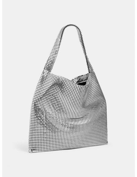 CABAS SILVER PIXEL