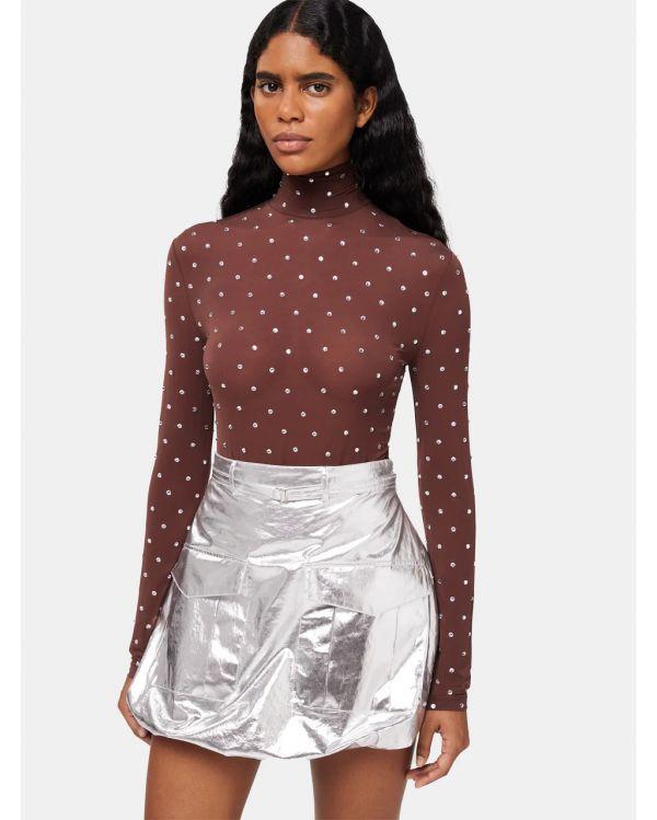 CHOCOLATE LONG SLEEVE TOP