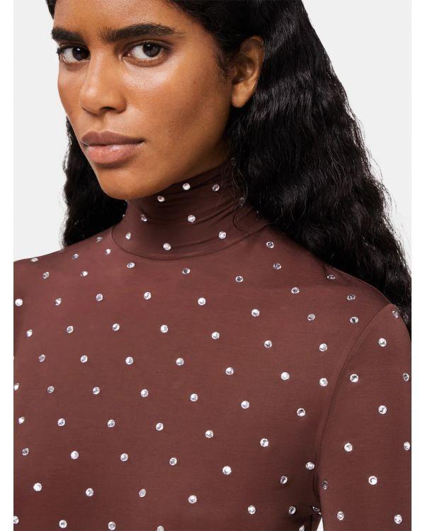 CHOCOLATE LONG SLEEVE TOP
