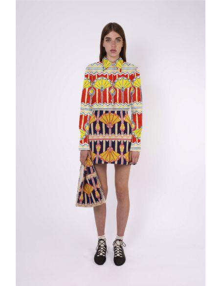 BLOUSE TASHA RED YELLOW