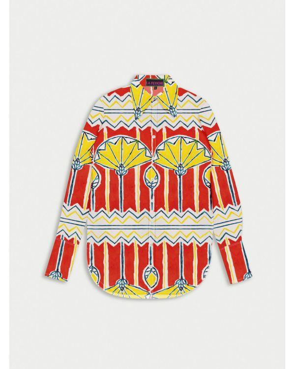 BLOUSE TASHA RED YELLOW 2