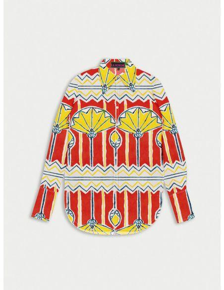 BLOUSE TASHA RED YELLOW
