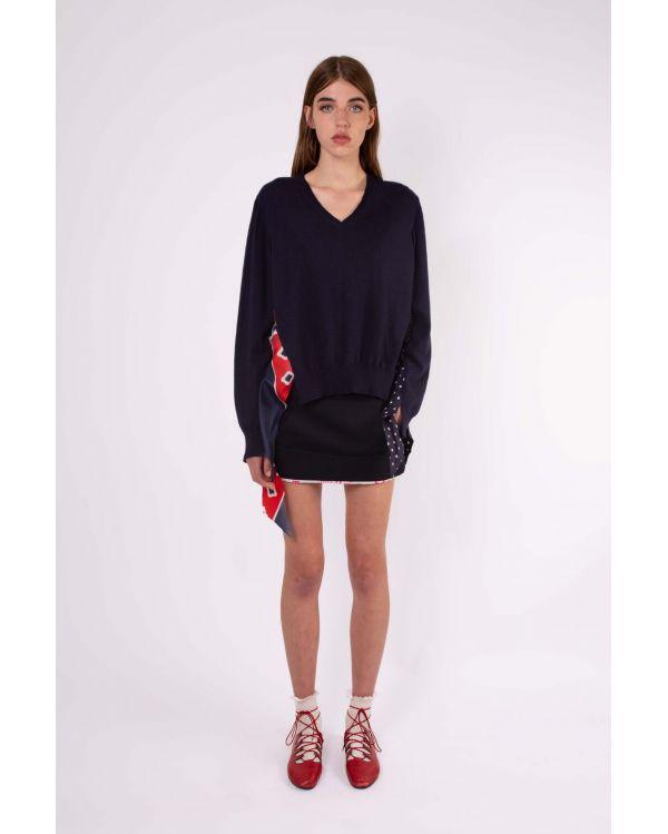 PULL ROBBIE NAVY RED