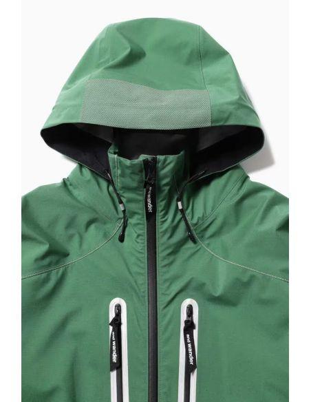 PERTEX SHIELD GREEN RAIN JACKET
