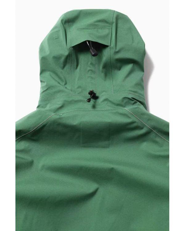 PERTEX SHIELD GREEN RAIN JACKET