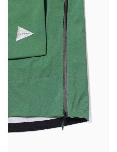 PERTEX SHIELD GREEN RAIN JACKET