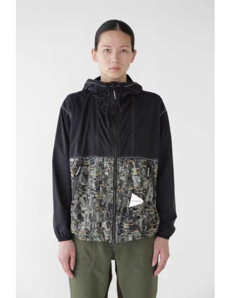 VESTE COUPE-VENT PRINTED PERTEX BLACK
