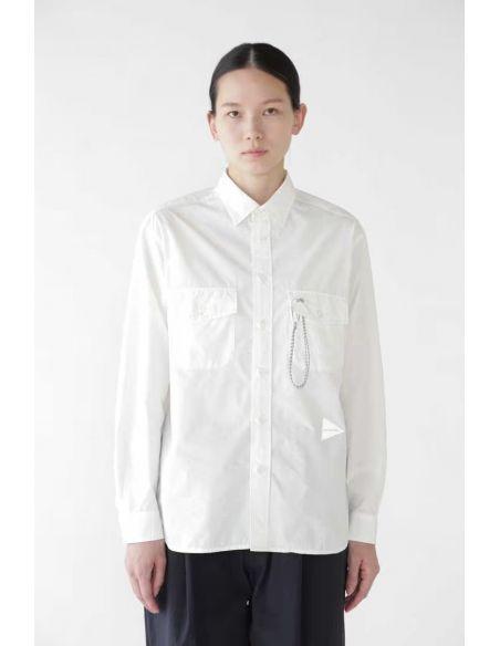 CHEMISE CORDURA TYPEWRITER LS WHITE