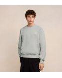 SWEATSHIRT AMI ALEXANDRE MATTIUSSI GRIS CENDRE CHINE
