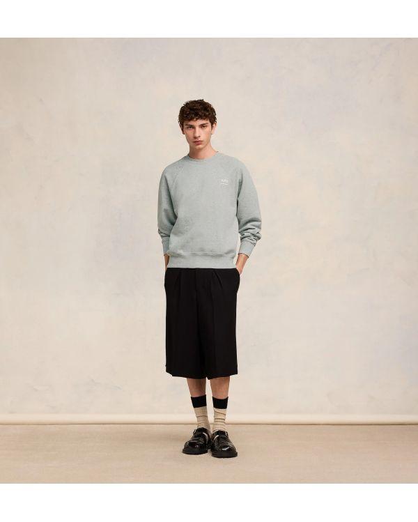 SWEATSHIRT AMI ALEXANDRE MATTIUSSI ASH GREY CHINA 2