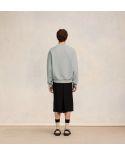 SWEATSHIRT AMI ALEXANDRE MATTIUSSI ASH GREY CHINA