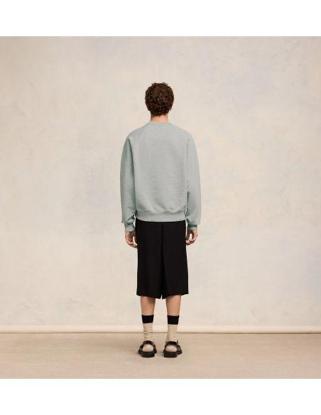 SWEATSHIRT AMI ALEXANDRE MATTIUSSI ASH GREY CHINA