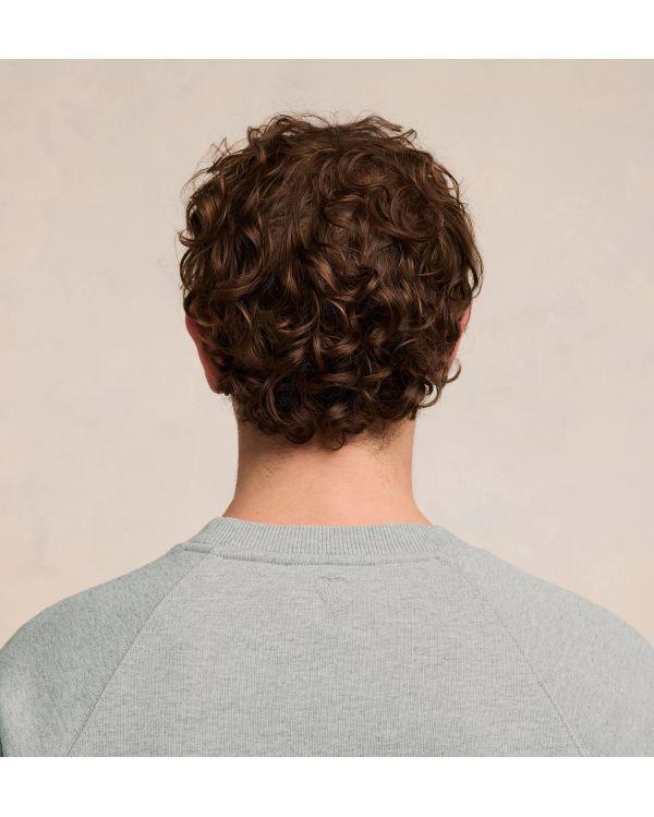 SWEATSHIRT AMI ALEXANDRE MATTIUSSI ASH GREY CHINA