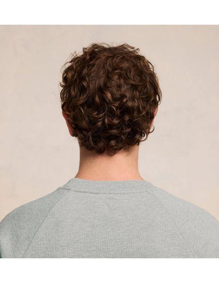 SWEATSHIRT AMI ALEXANDRE MATTIUSSI ASH GREY CHINA