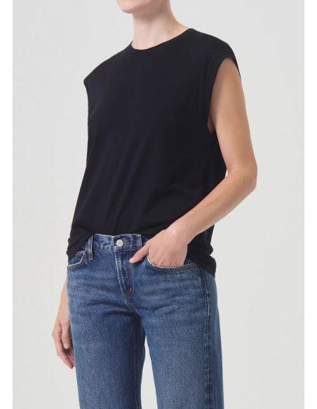 TSHIRT RAYA MUSCLE TEE BLACK