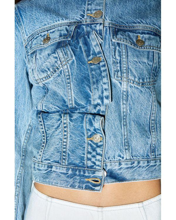 VESTE COURTE VANITY BLUE