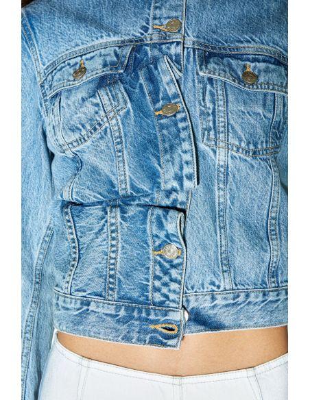 VESTE COURTE VANITY BLUE