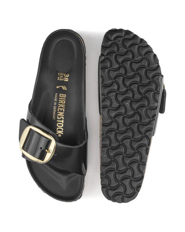SANDALES MADRID BIG BURKLE HIGH SHINE BLACK 2