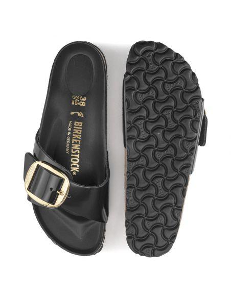 SANDALES MADRID BIG BURKLE HIGH SHINE BLACK
