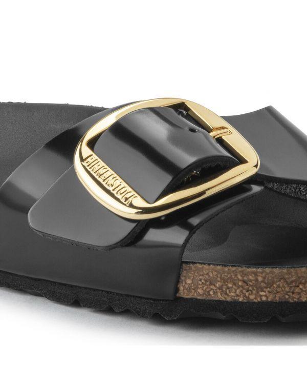 SANDALES MADRID BIG BURKLE HIGH SHINE BLACK