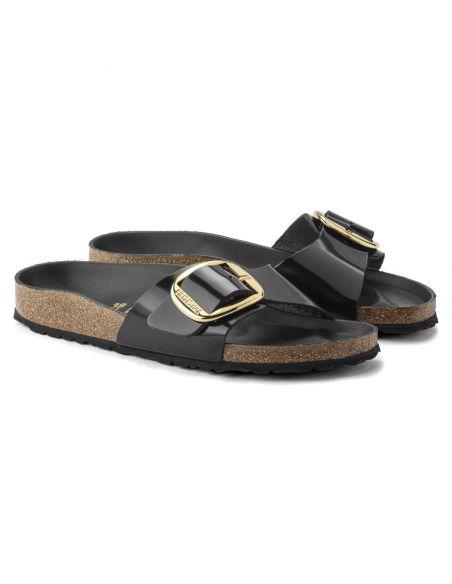 SANDALES MADRID BIG BURKLE HIGH SHINE BLACK