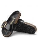SANDALES MADRID BIG BURKLE HIGH SHINE BLACK