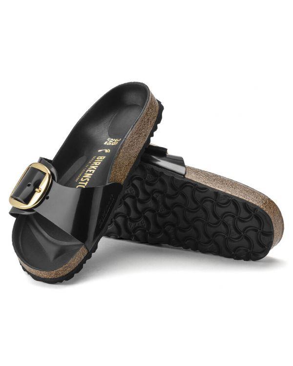SANDALES MADRID BIG BURKLE HIGH SHINE BLACK