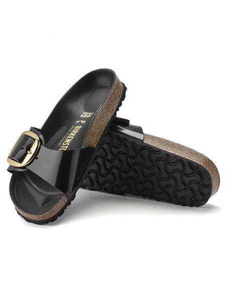 SANDALES MADRID BIG BURKLE HIGH SHINE BLACK