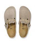 MULES BOSTON BRAIDED TAUPE