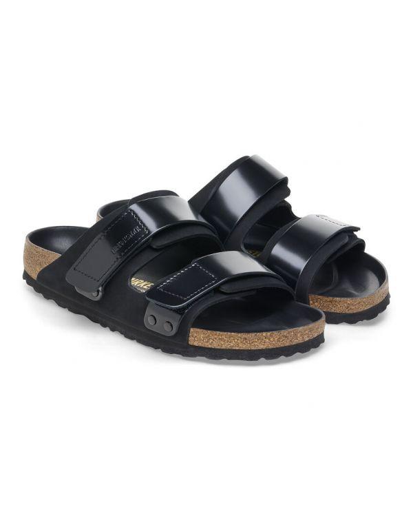 UJI CUIR NUBUCK SANDALS BLACK