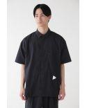 SHORT SLEEVE SHIRT UV CUT STRETCH BLACK