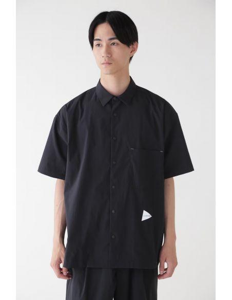 CHEMISE MANCHES COURTES UV CUT STRETCH BLACK