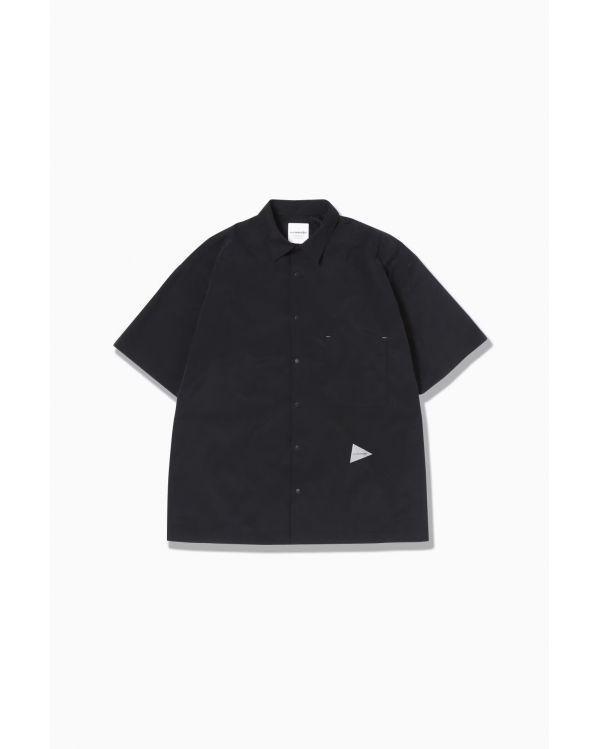 SHORT SLEEVE SHIRT UV CUT STRETCH BLACK