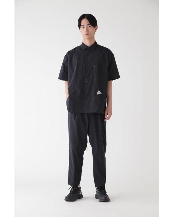 SHORT SLEEVE SHIRT UV CUT STRETCH BLACK 2