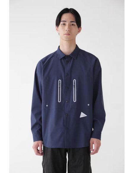 CHEMISE TECH LS NAVY