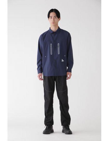 CHEMISE TECH LS NAVY