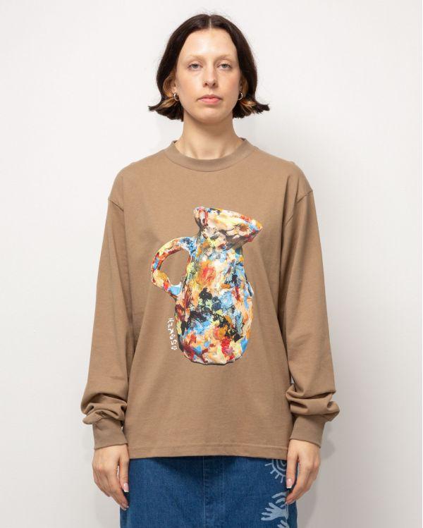 TSHIRT MANCHES LONGUES URN BISCUIT