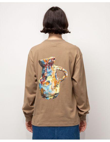 TSHIRT MANCHES LONGUES URN BISCUIT