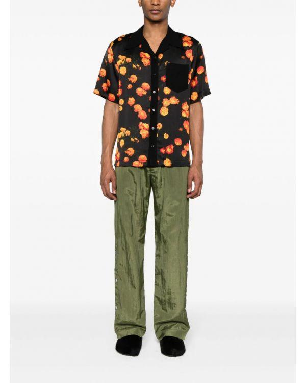 CHEMISE HIGHLIFE BOWLING MARIGOLD FLOWERS 2