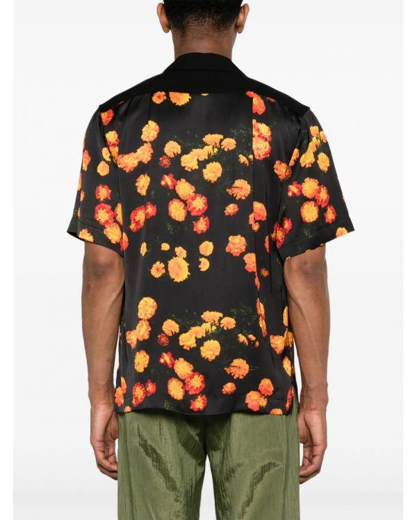 CHEMISE HIGHLIFE BOWLING MARIGOLD FLOWERS