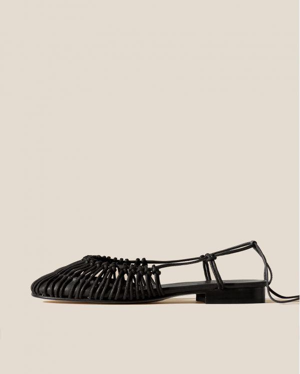 MANTERA BLACK SANDALS