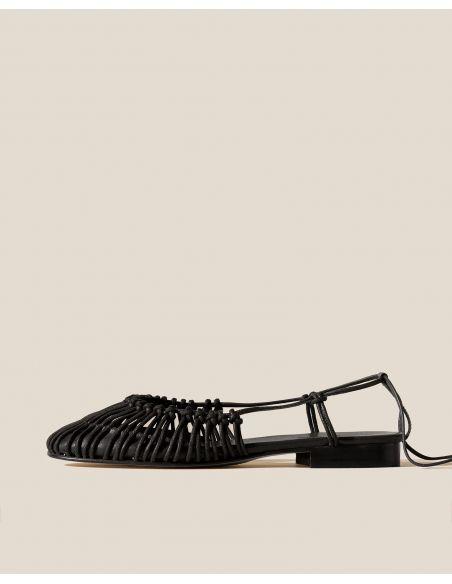 MANTERA BLACK SANDALS