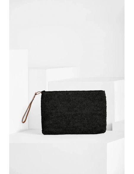 BLACK LARGE POUCH