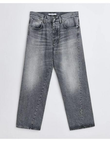 JEAN WIDE TWIST BLACK STONE