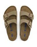 SANDALES ARIZONA SFB LEVE TAUPE