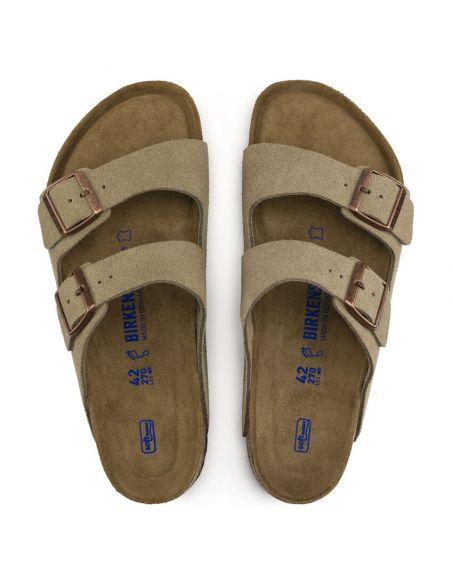 SANDALES ARIZONA SFB LEVE TAUPE