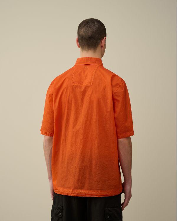 GOLD FLAME ORANGE SHORT SLEEVE SHIRT
