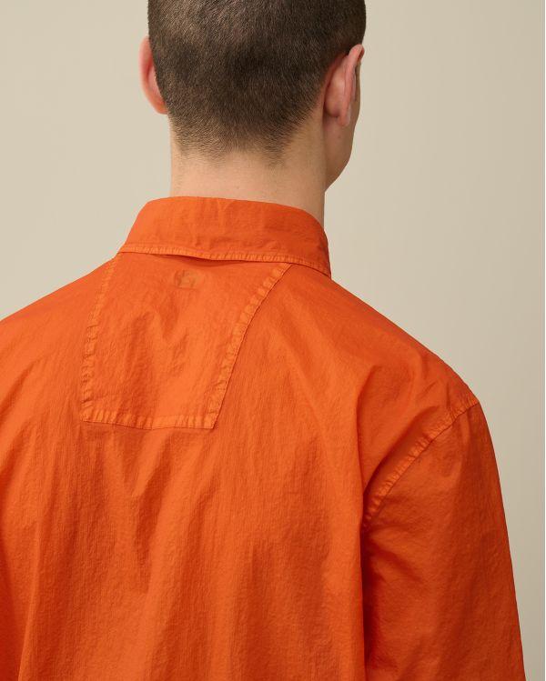 GOLD FLAME ORANGE SHORT SLEEVE SHIRT