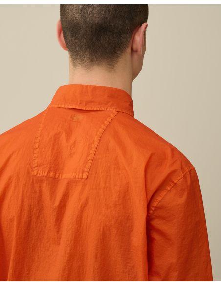 GOLD FLAME ORANGE SHORT SLEEVE SHIRT